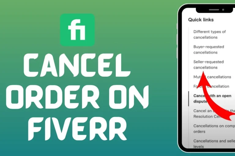Cancel an Order on Fiverr
