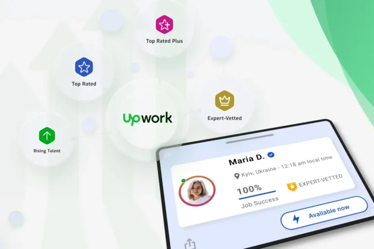 Rising Talent Badge on Upwork
