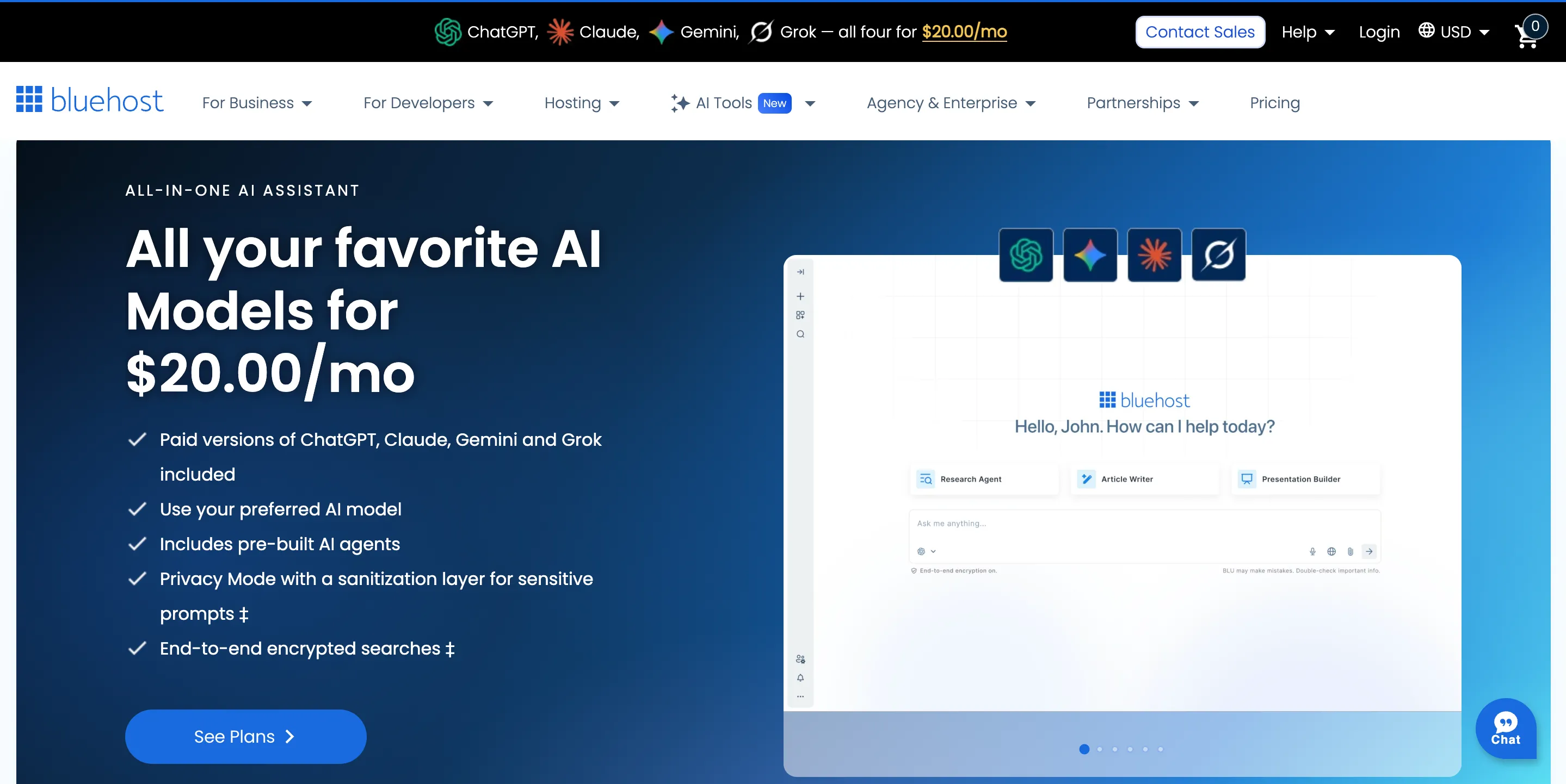 bluehost ai all-access pack